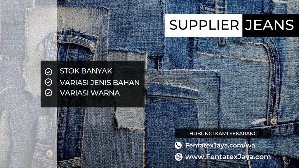 Supplier Bahan Jeans Indonesia