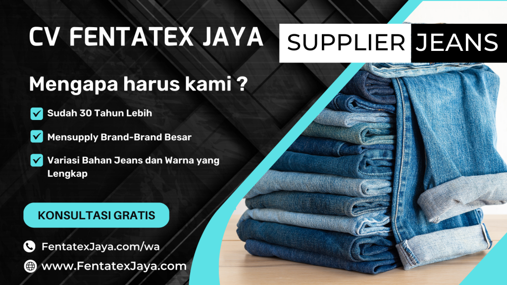 Supplier Bahan Jeans Indonesia